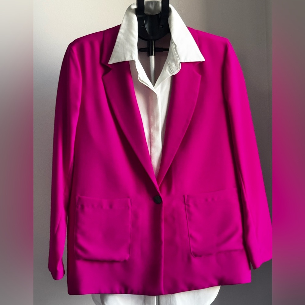 DKNY Fuchsia Blazer